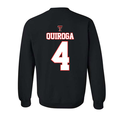 Texas Tech - NCAA Softball : Isabel Quiroga - NCAA® Classic Shersey Crewneck Sweatshirt-1