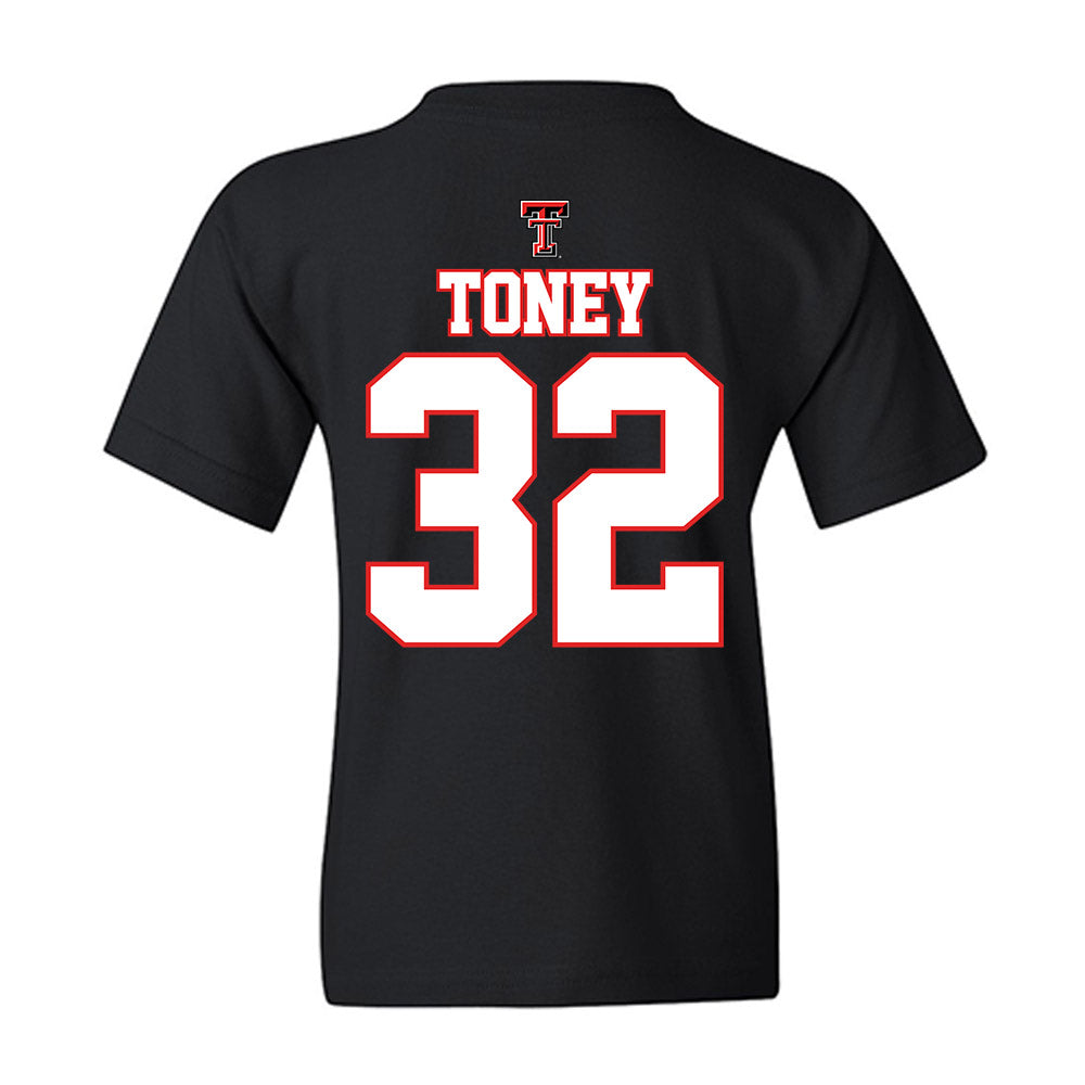Texas Tech - NCAA Softball : Hailey Toney - NCAA® Classic Shersey Youth T-Shirt-1