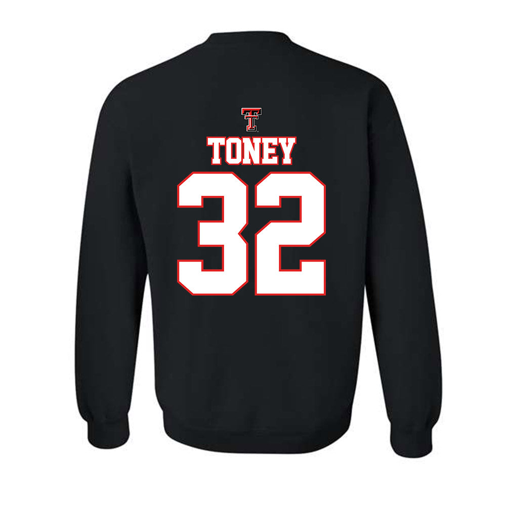 Texas Tech - NCAA Softball : Hailey Toney - NCAA® Classic Shersey Crewneck Sweatshirt-1