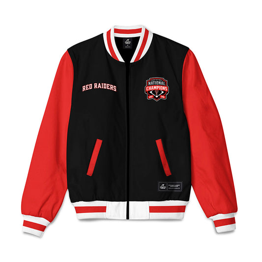 Texas Tech - NCAA Softball : Hailey Toney - NCAA® Shersey Bomber Jacket-0