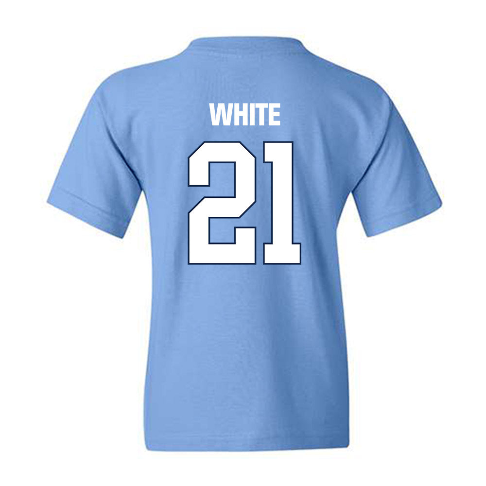 UNC - NCAA Women's Lacrosse : Marissa White - NCAA® Classic Shersey Youth T-Shirt-1