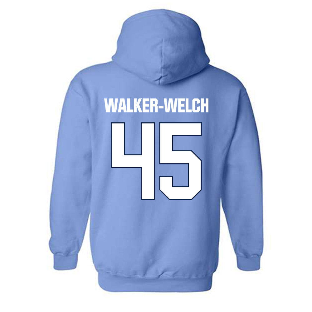UNC - NCAA Women's Lacrosse : Brooklyn Walker-Welch - NCAA® Classic Shersey Hooded Sweatshirt-1