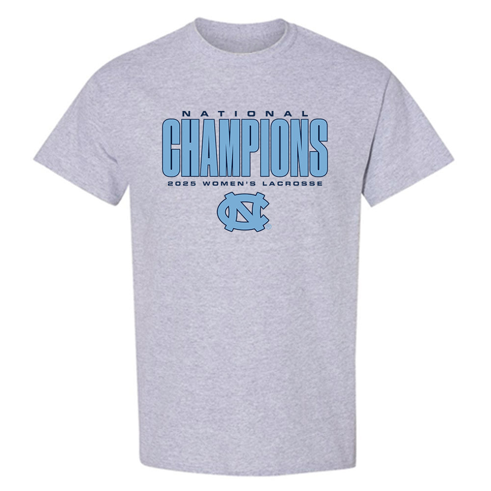 UNC - NCAA Women's Lacrosse : Betty Nelson - National Champions Shersey T-Shirt-0