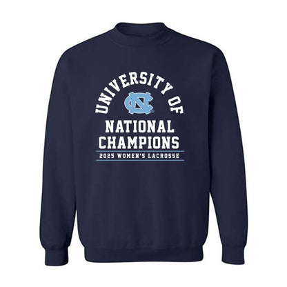 UNC - NCAA Women's Lacrosse : Addison Pattillo - NCAA® Champions Crewneck Sweatshirt-0