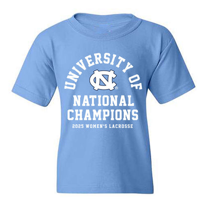 UNC - NCAA Women's Lacrosse : Molly Longfield - NCAA® Champions Youth T-Shirt-0