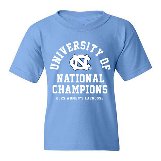 UNC - NCAA Women's Lacrosse : Sam Forrest - NCAA® Champions Youth T-Shirt-0