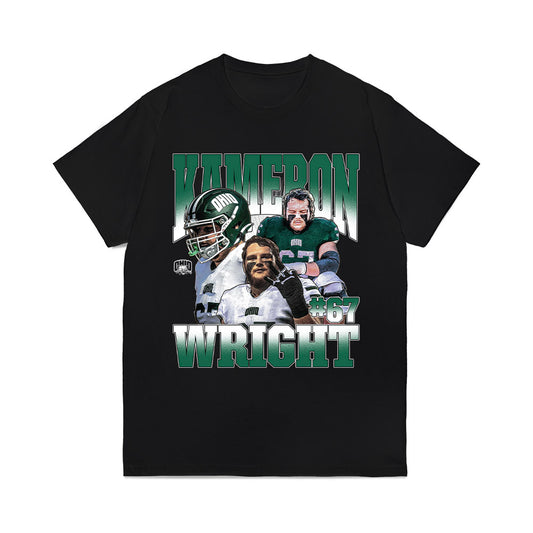 Ohio - NCAA Football : Kameron Wright - Collage Comfort Colors T-Shirt-0