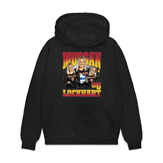 Ferris State - NCAA Women's Volleyball : Morgan Lockhart - Premium Hooded Sweatshirt-0