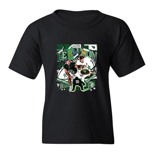 OKBU - NCAA Football : Keith Ferguson - Collage Youth T-Shirt-0