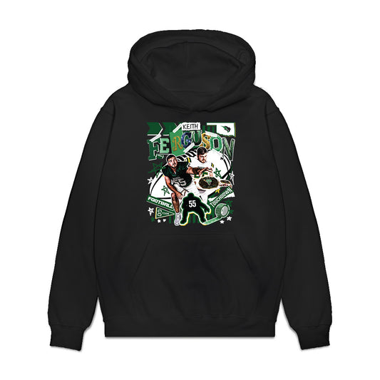OKBU - NCAA Football : Keith Ferguson - Collage Premium Hooded Sweatshirt-0