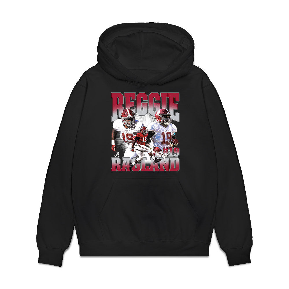 Alabama - Football Alumni : Reggie Ragland - Collage Premium Hooded Sweatshirt-0