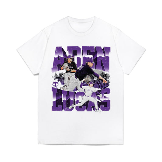 Tarleton State - NCAA Baseball : Aden Lucas - Comfort Colors T-Shirt-0