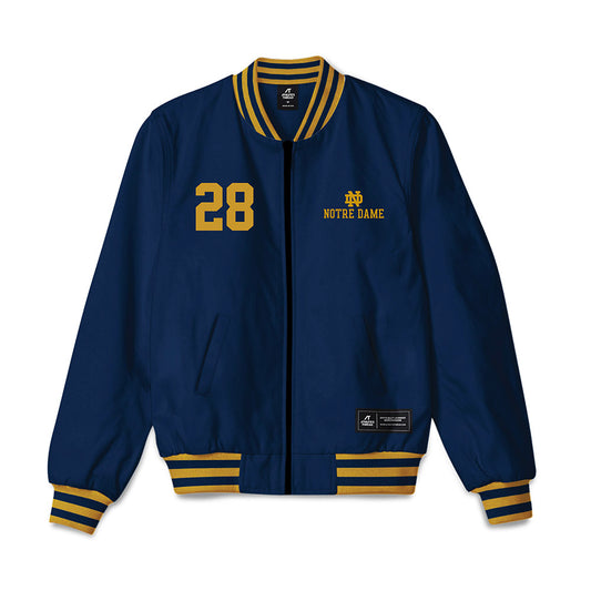 Notre Dame - NCAA Football : Luke Talich - Bomber Jacket-0