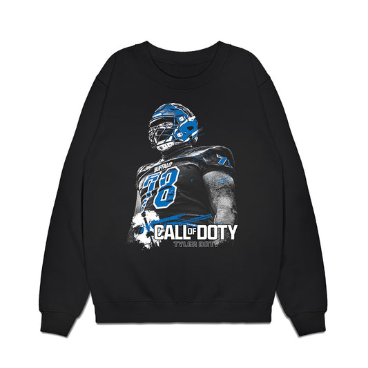 Buffalo - NCAA Football : Tyler Doty - Premium Crewneck Sweatshirt-0
