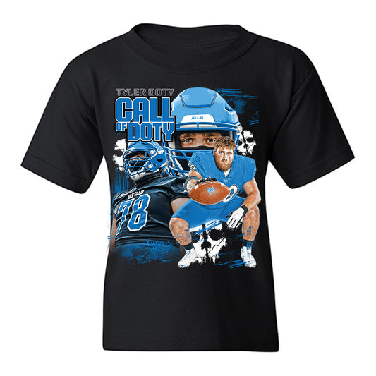 Buffalo - NCAA Football : Tyler Doty - Youth T-Shirt-0