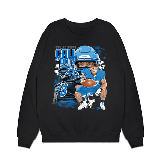 Buffalo - NCAA Football : Tyler Doty - Premium Crewneck Sweatshirt-0