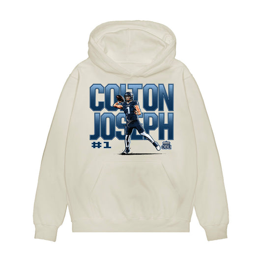 Old Dominion - NCAA Football : Colton Joseph - Caricature Premium Hooded Sweatshirt-0