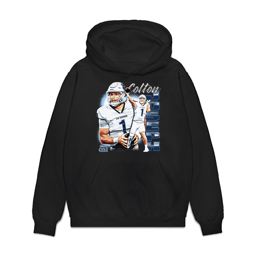 Old Dominion - NCAA Football : Colton Joseph - Collage Premium Hooded Sweatshirt-0