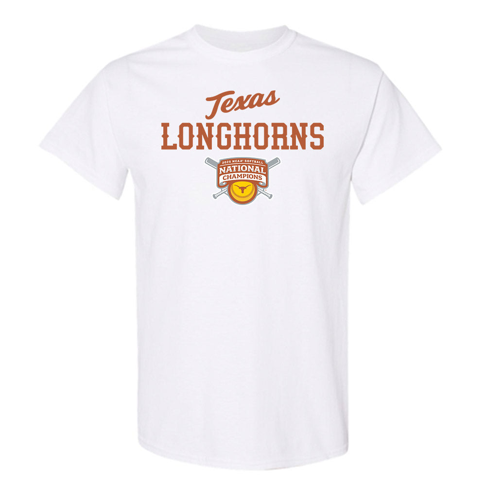 Texas - NCAA Softball : - NCAA® National Champions Roster Shirt T-Shirt-0