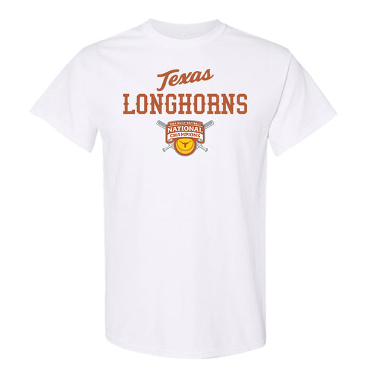 Texas - NCAA Softball : - NCAA® National Champions Roster Shirt T-Shirt-0