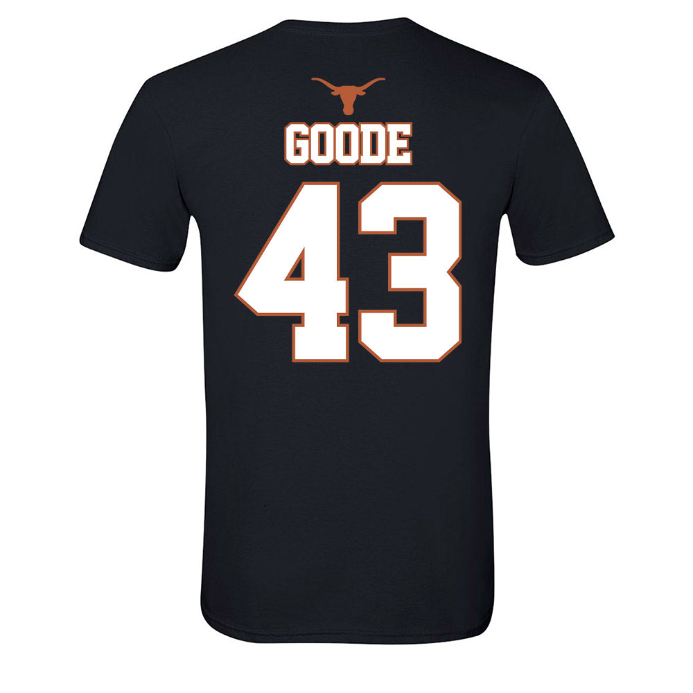 Texas - NCAA Softball : Leighann Goode - NCAA® Champions Sports Shersey Soft Style T-Shirt-1