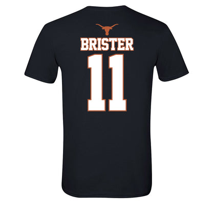 Texas - NCAA Softball : Shylien Brister - NCAA® Champions Sports Shersey Soft Style T-Shirt-1