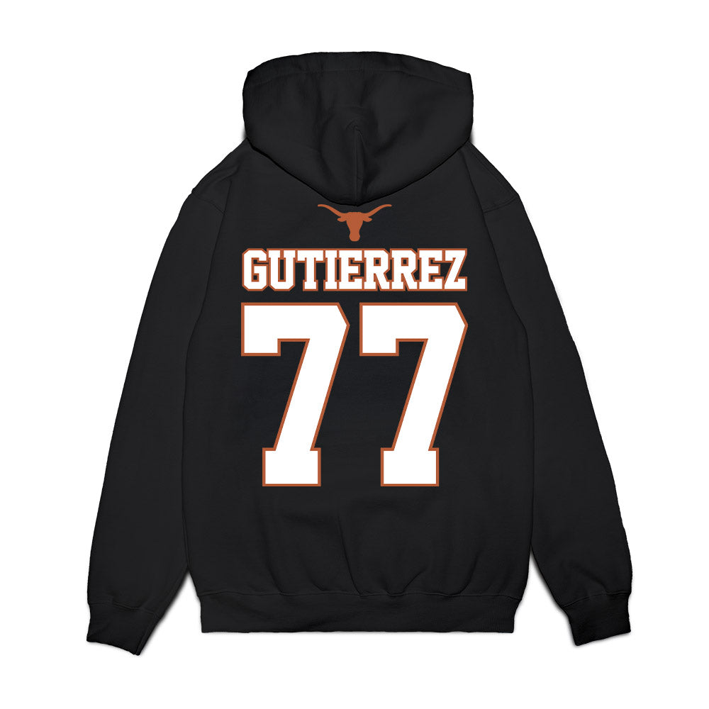 Texas - NCAA Softball : Citlaly Gutierrez - NCAA® Champions Sports Shersey Fleece Hooded Sweatshirt-1