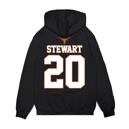 Texas - NCAA Softball : Katie Stewart - NCAA® Champions Sports Shersey Fleece Hooded Sweatshirt-1