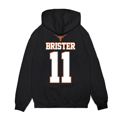 Texas - NCAA Softball : Shylien Brister - NCAA® Champions Sports Shersey Fleece Hooded Sweatshirt-1