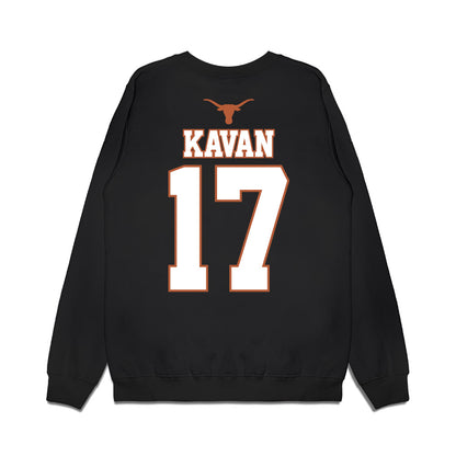 Texas - NCAA Softball : Teagan Kavan - NCAA® Champions Sports Shersey Fleece Crewneck Sweatshirt-1