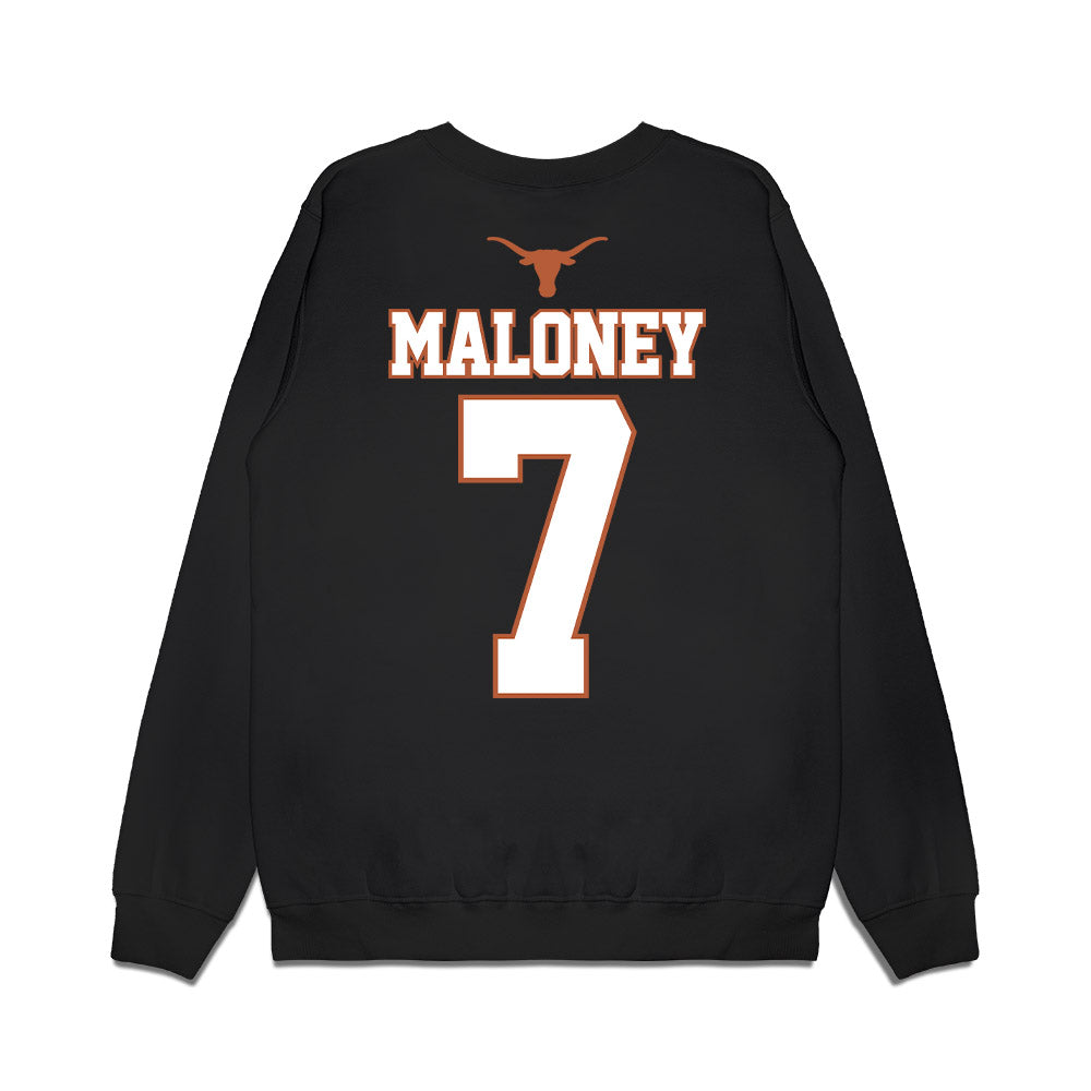 Texas - NCAA Softball : Ashton Maloney - NCAA® Champions Sports Shersey Fleece Crewneck Sweatshirt-1