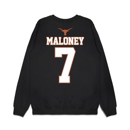 Texas - NCAA Softball : Ashton Maloney - NCAA® Champions Sports Shersey Fleece Crewneck Sweatshirt-1