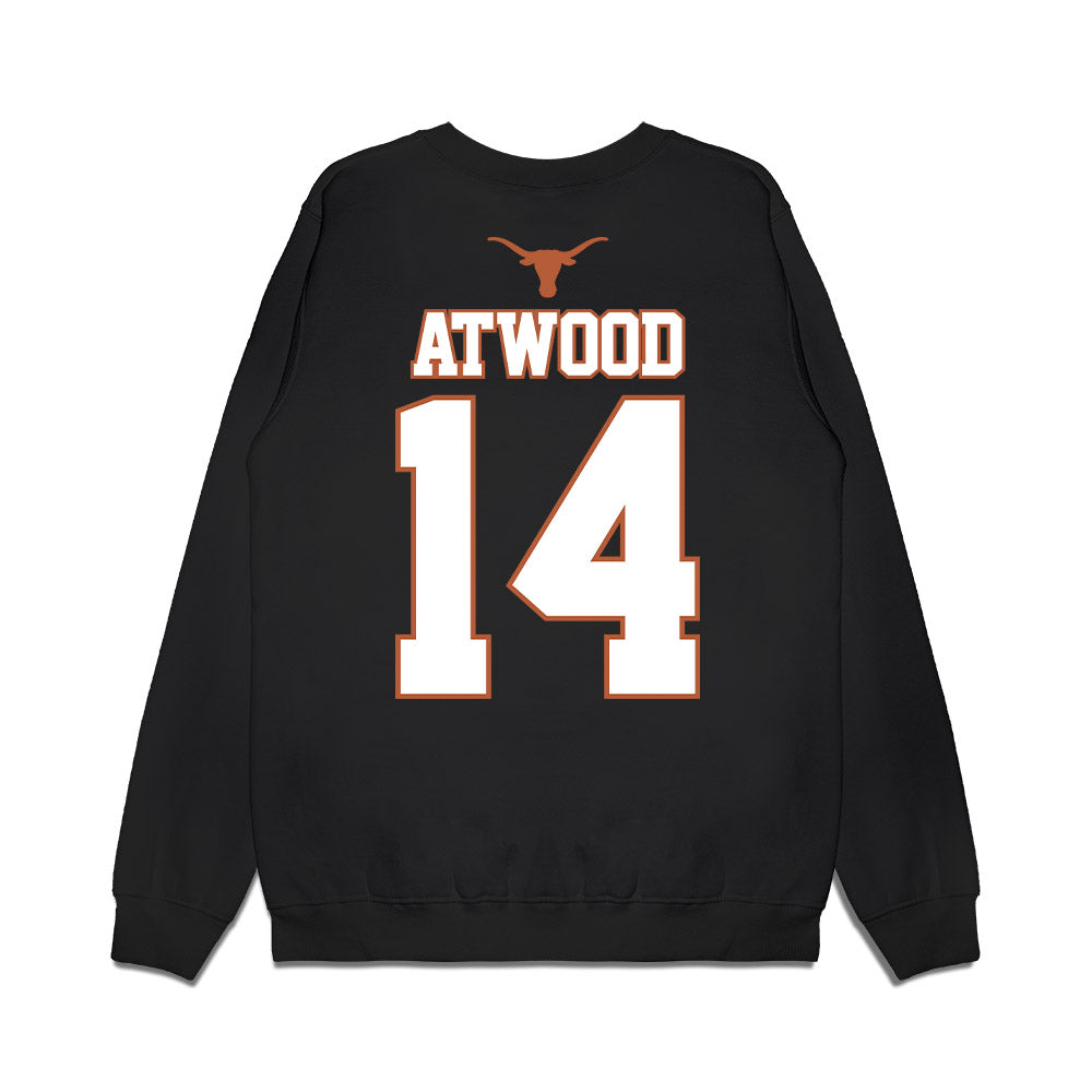 Texas - NCAA Softball : Reese Atwood - NCAA® Champions Sports Shersey Fleece Crewneck Sweatshirt-1