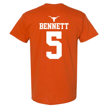 Texas - NCAA Softball : Kaydee Bennett - NCAA® Champions Sports Shersey T-Shirt-1