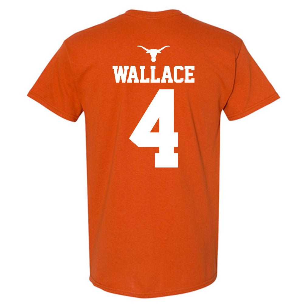 Texas - NCAA Softball : Adayah Wallace - NCAA® Champions Sports Shersey T-Shirt-1