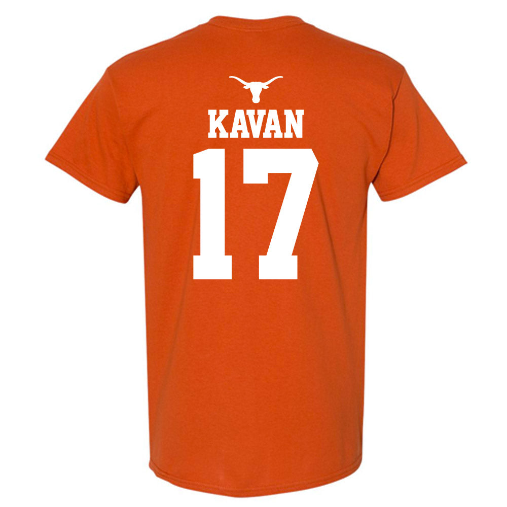 Texas - NCAA Softball : Teagan Kavan - NCAA® Champions Sports Shersey T-Shirt-1