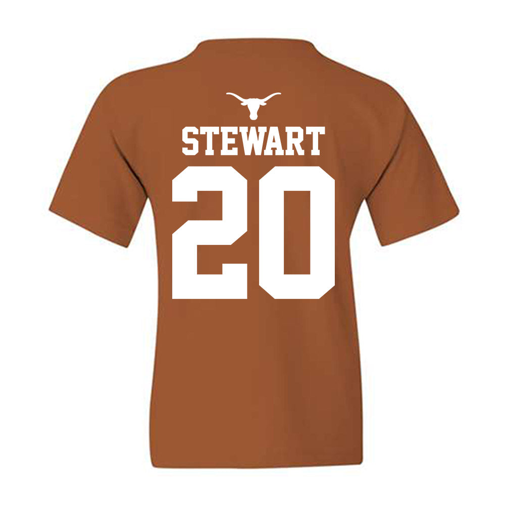 Texas - NCAA Softball : Katie Stewart - NCAA® Champions Sports Shersey Youth T-Shirt-1