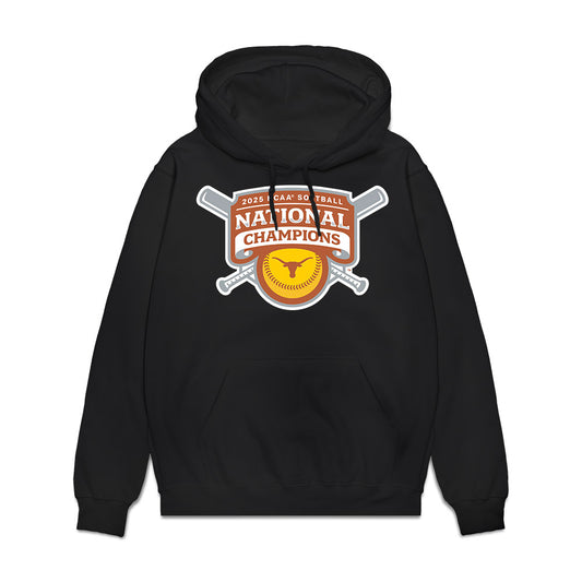 Texas - NCAA Softball : Katie Stewart - NCAA® Champions Sports Shersey Fleece Hooded Sweatshirt-0