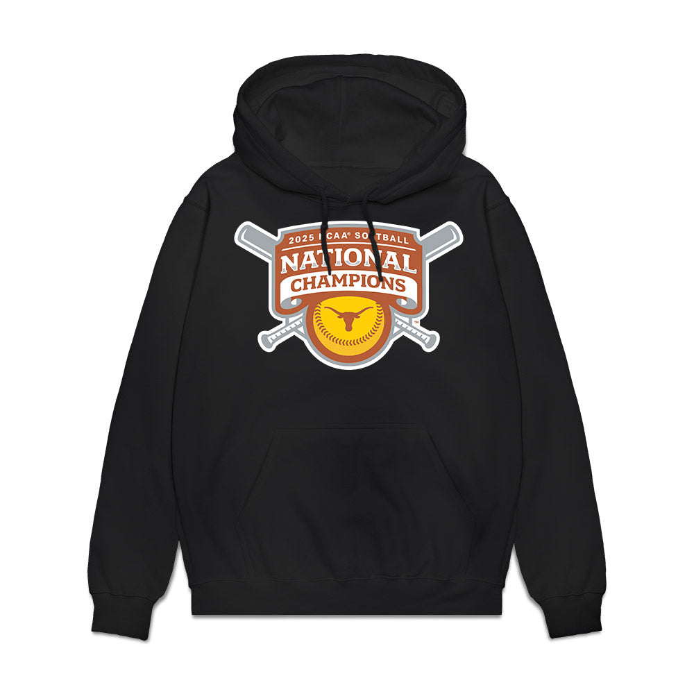 Texas - NCAA Softball : Leighann Goode - NCAA® Champions Sports Shersey Fleece Hooded Sweatshirt-0