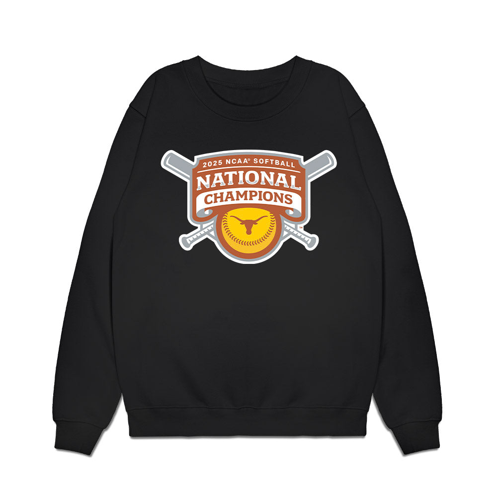 Texas - NCAA Softball : Kayden Henry - NCAA® Champions Sports Shersey Fleece Crewneck Sweatshirt-0