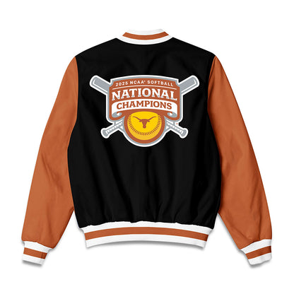 Texas - NCAA Softball : Teagan Kavan - NCAA® National Champions Bomber Jacket-1
