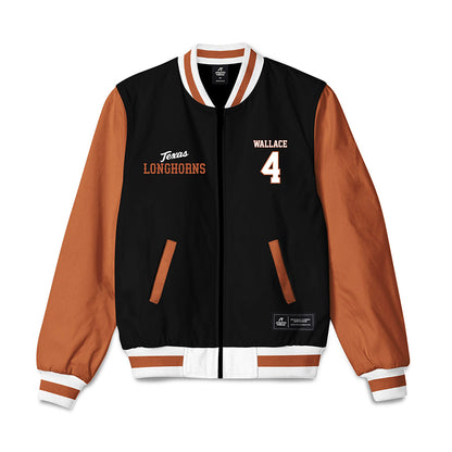 Texas - NCAA Softball : Adayah Wallace - NCAA® National Champions Bomber Jacket-0