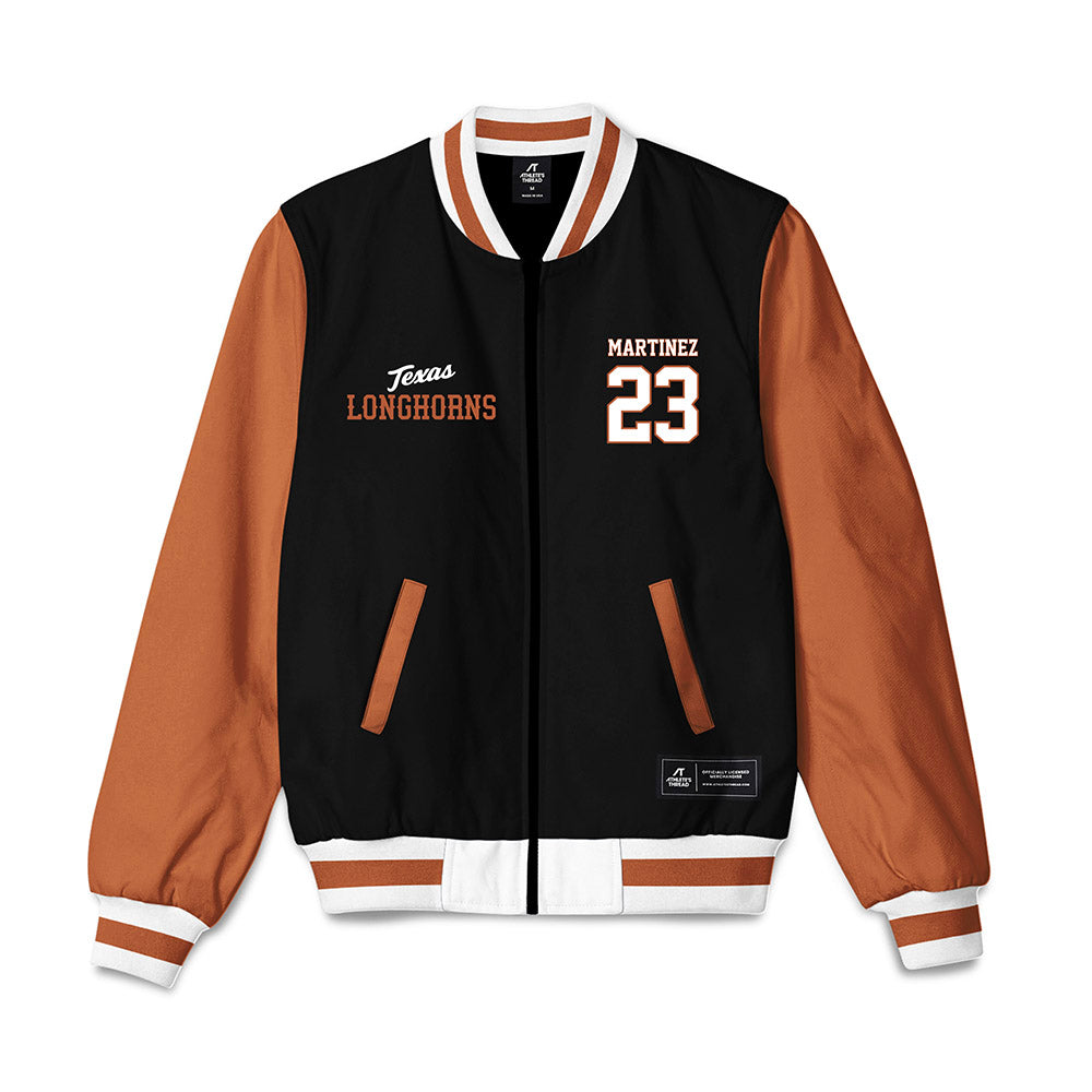 Texas - NCAA Softball : Viviana Martinez - NCAA® National Champions Bomber Jacket-0