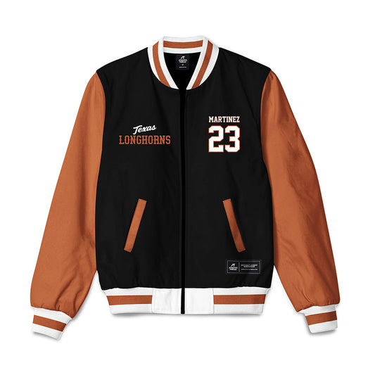 Texas - NCAA Softball : Viviana Martinez - NCAA® National Champions Bomber Jacket-0