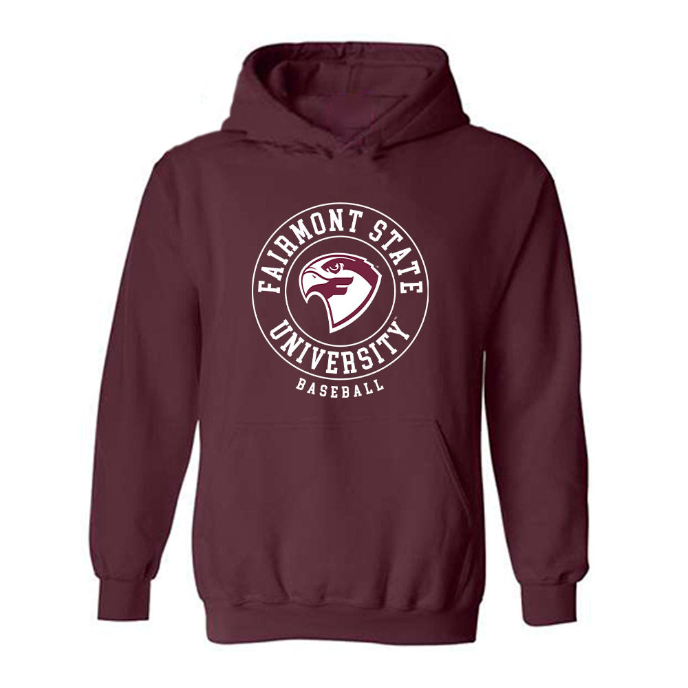 Fairmont State - NCAA Baseball : Maddox Johnston - Classic Shersey Hooded Sweatshirt-0