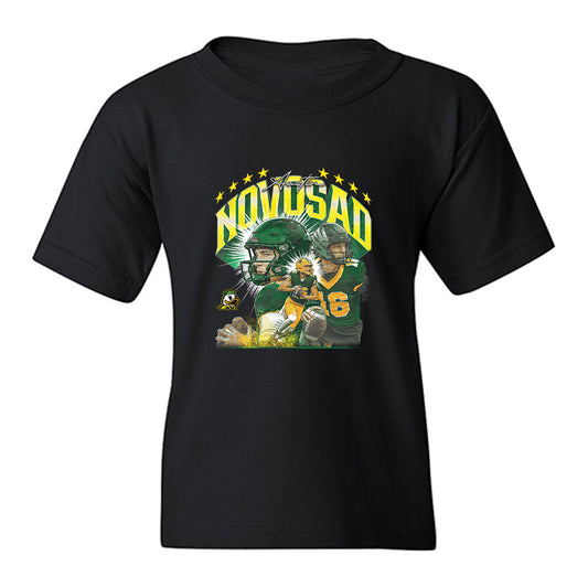 Oregon - NCAA Football : Austin Novosad - Collage Youth T-Shirt-0