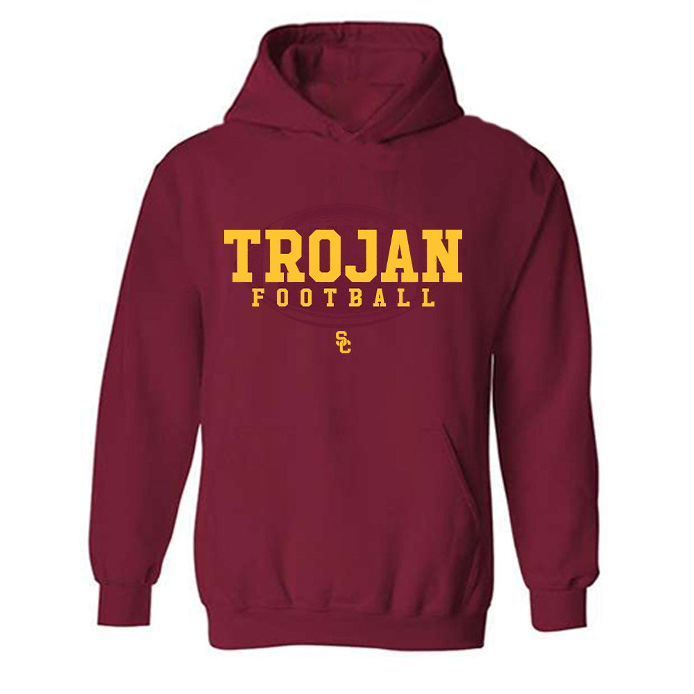 USC - NCAA Football : Lake McRee - Classic Shersey Hooded Sweatshirt-0