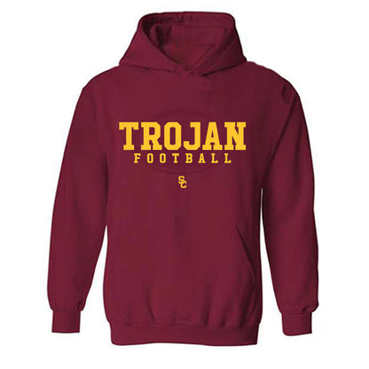 USC - NCAA Football : Lake McRee - Classic Shersey Hooded Sweatshirt-0
