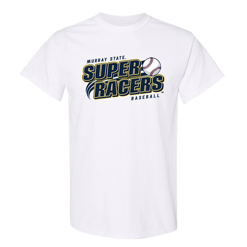 Murray State - NCAA Baseball : Preston Chaudoin - Super Racers T-Shirt-0
