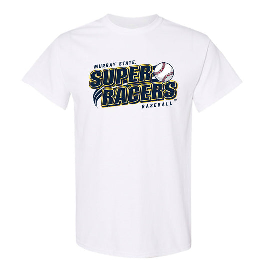 Murray State - NCAA Baseball : Ethan Lyke - Super Racers T-Shirt-0